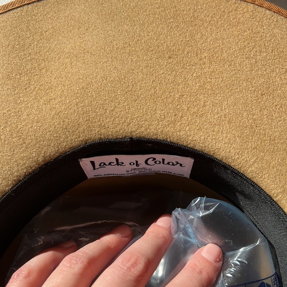 Lack of color teak rancher hat size medium - 57cm - Picture 6 of 7